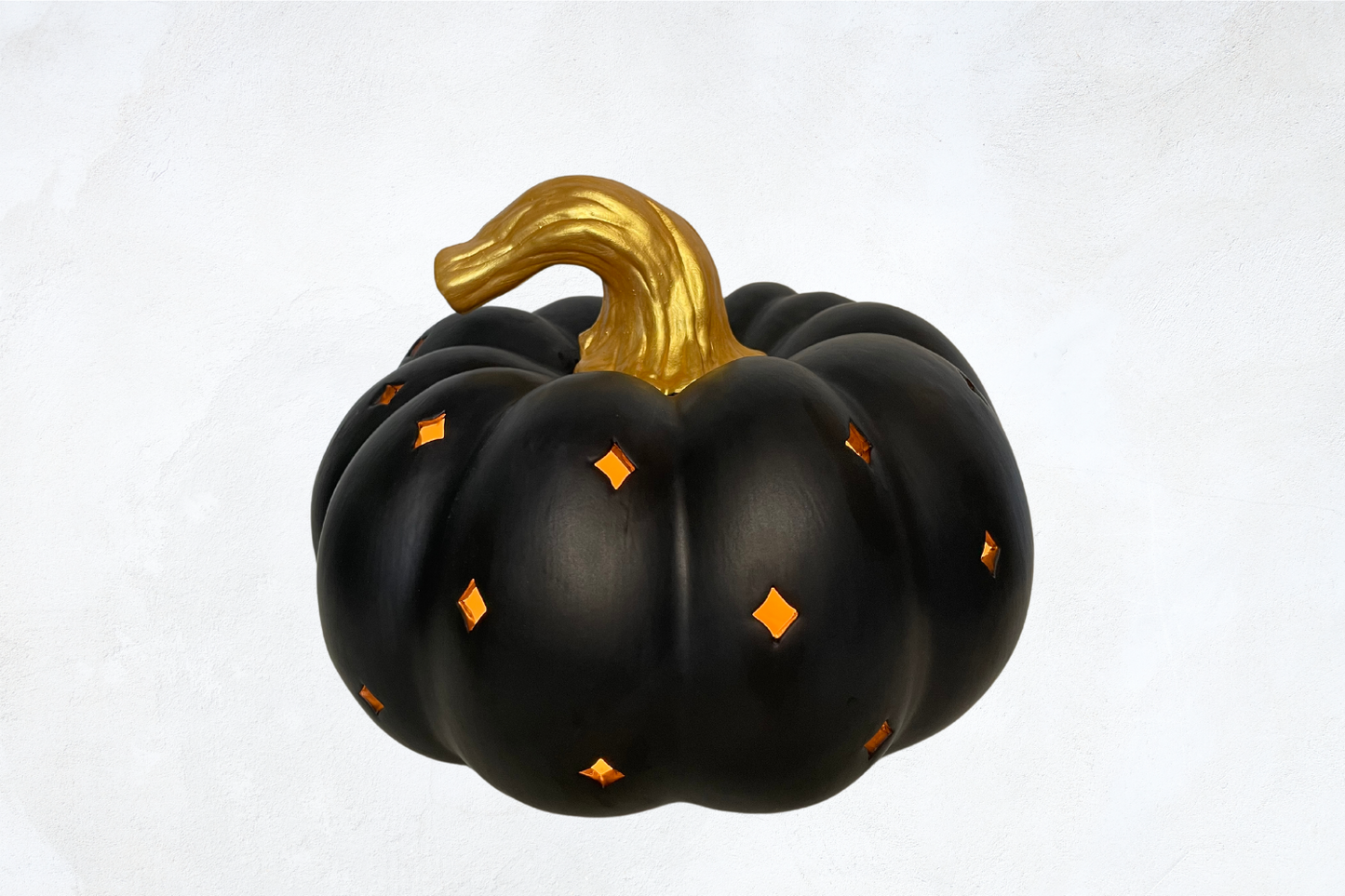 Ceramic Pumpkin Lantern