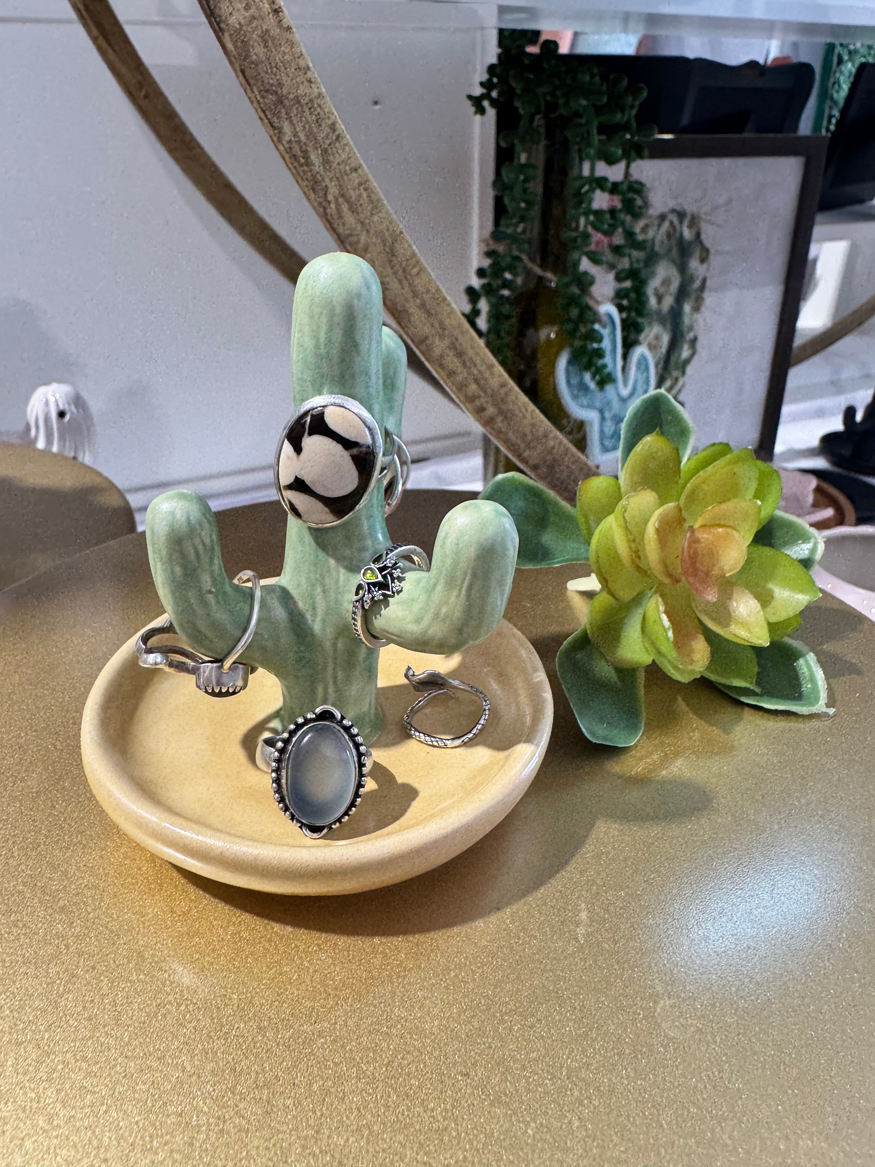 Cactus Jewelry/Ring Holder