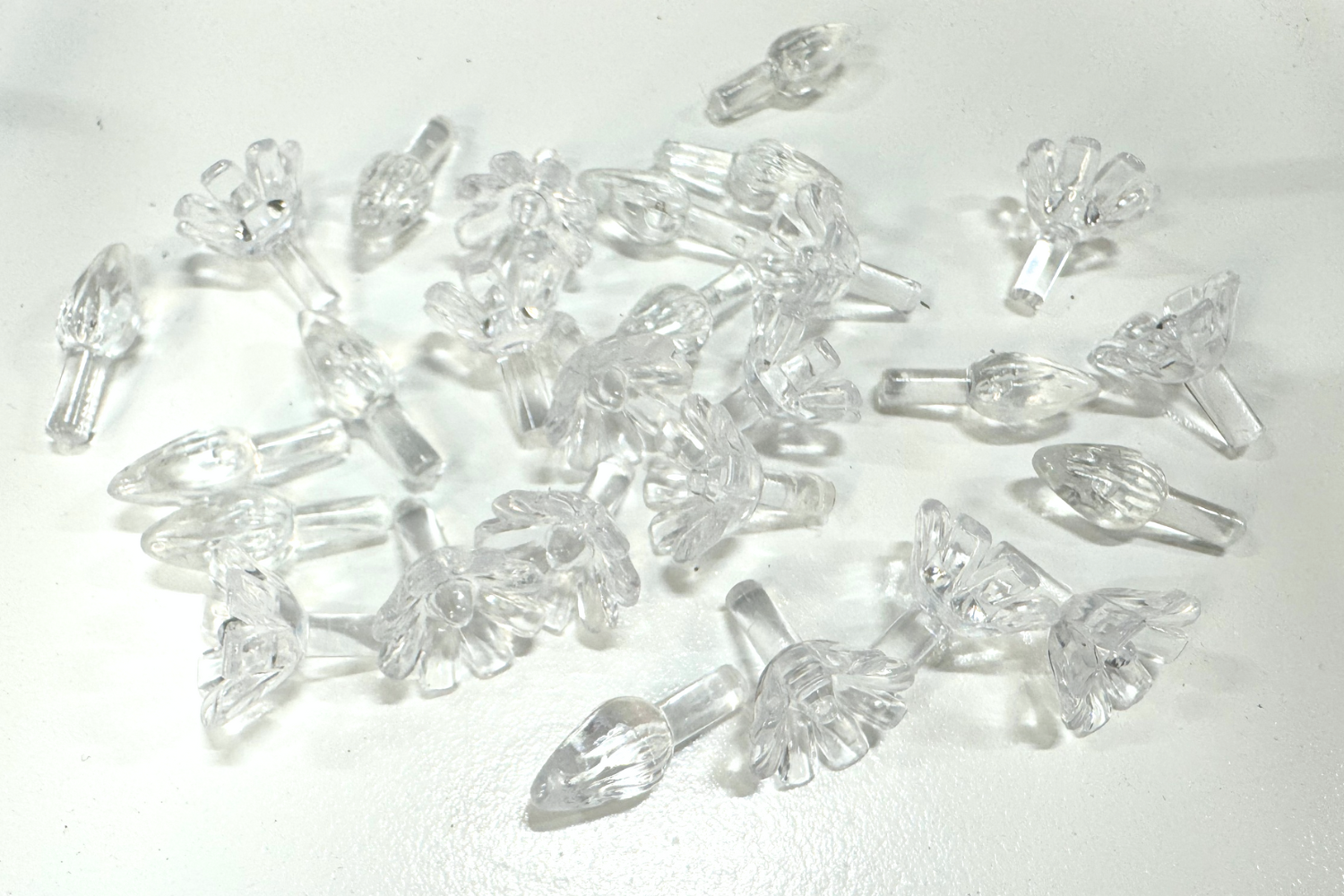 White Twist & Flower Lights