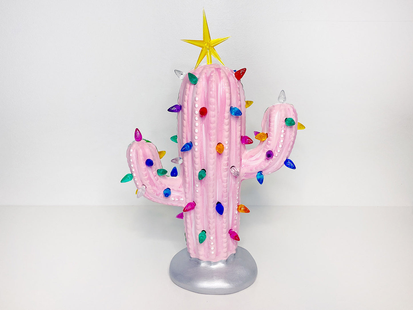 DIY Lighted Ceramic Cactus Tree Kit