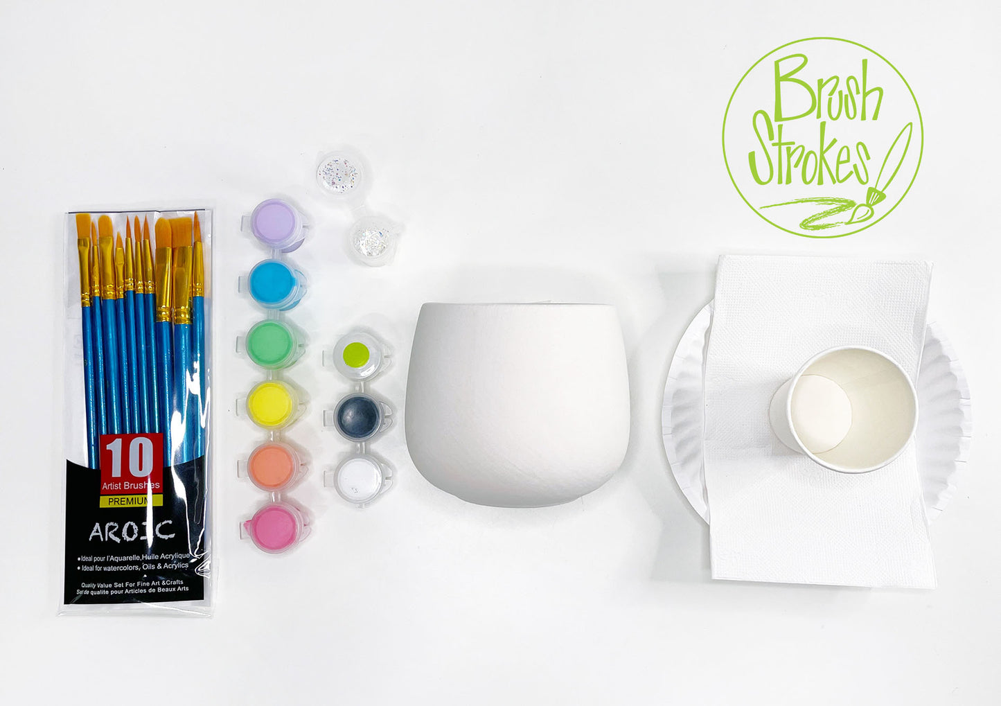 Paint Your Own Ceramic Planter Pot