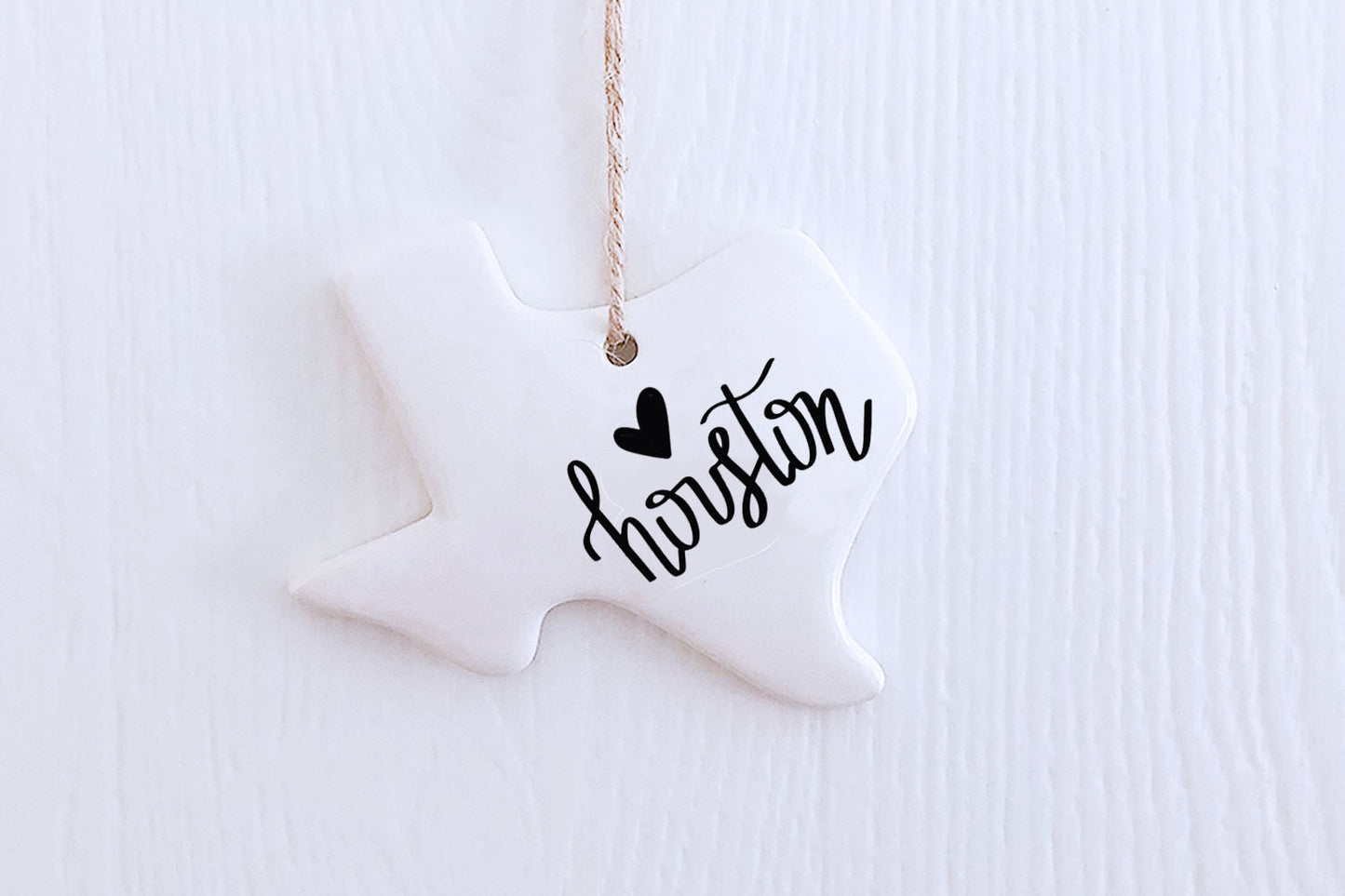 Texas Cities - Christmas Ornaments