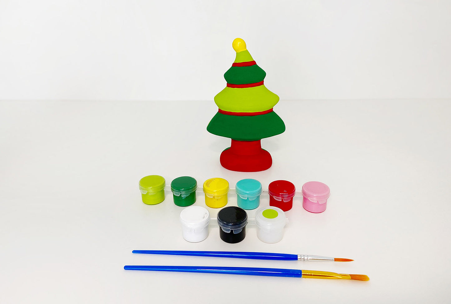 DIY Ceramic Tree Figurines