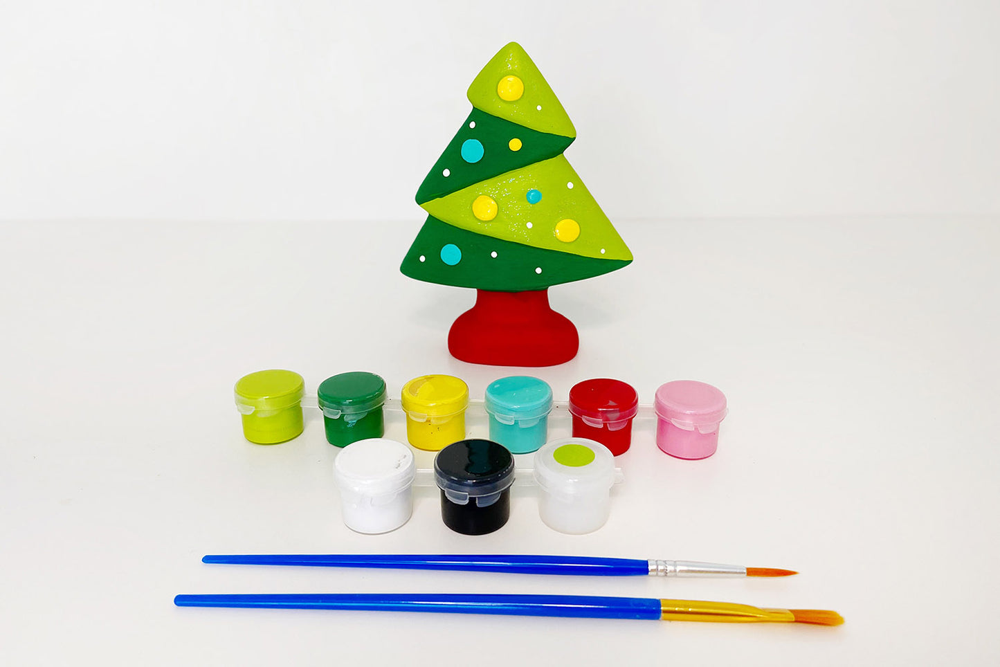 DIY Ceramic Tree Figurines