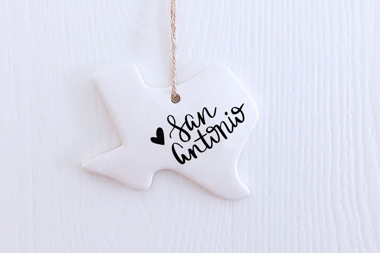 Texas Cities - Christmas Ornaments
