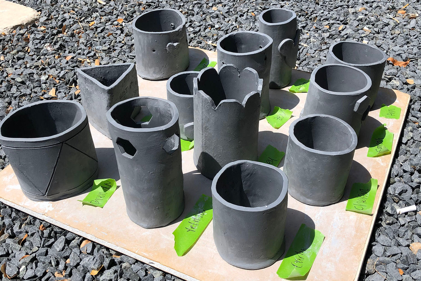Intro to Ceramics - Clay Planter Pots