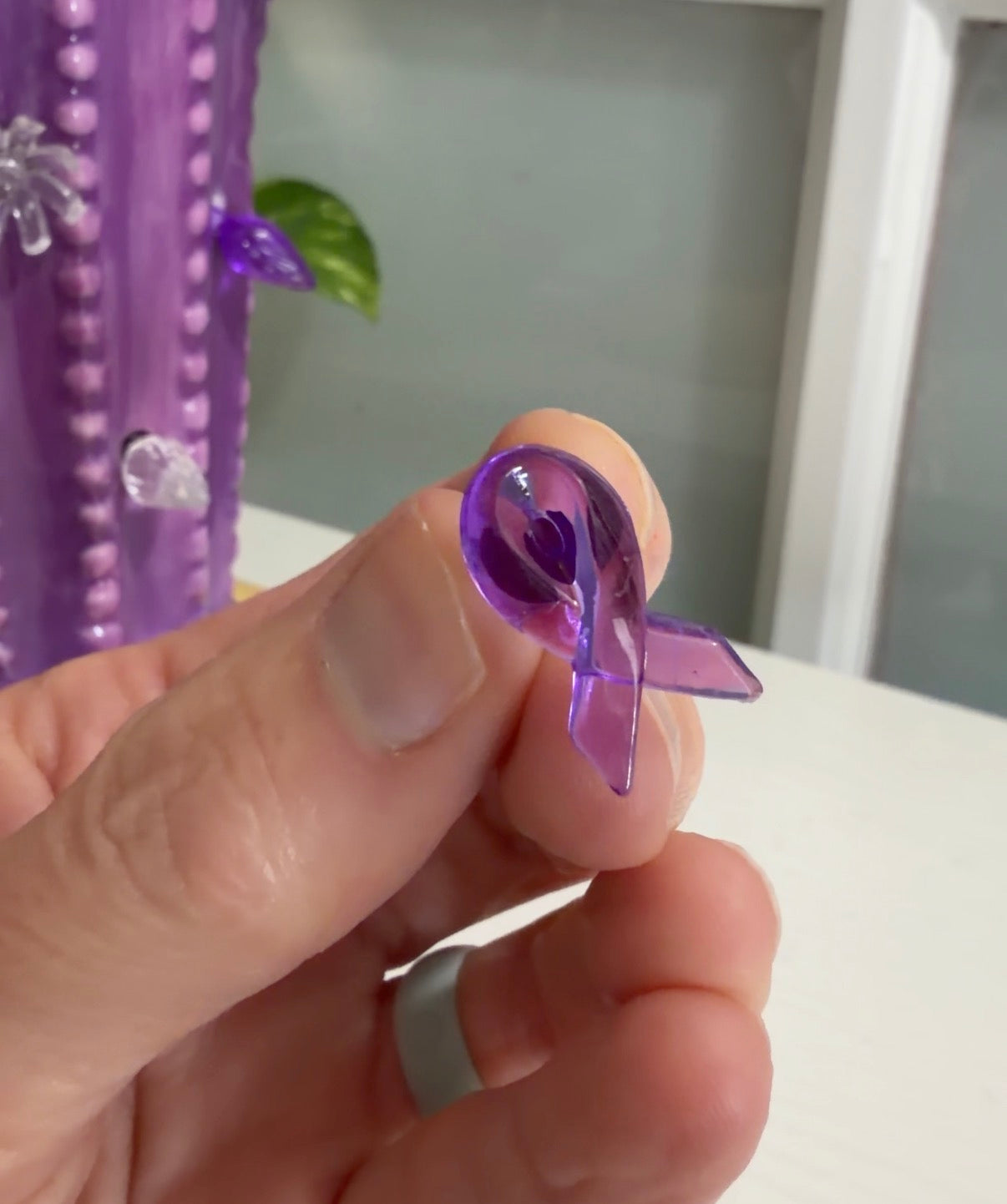 Purple Lights for Ceramic Trees