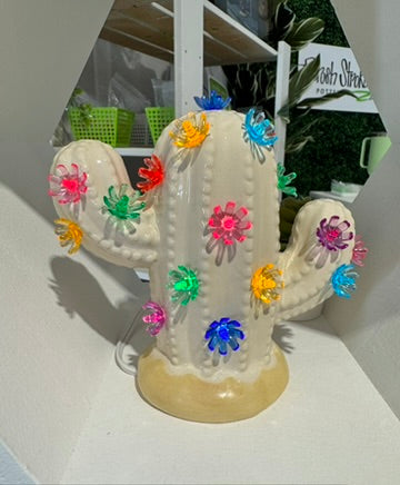 Baby Cashmere Lighted Cactus Tree