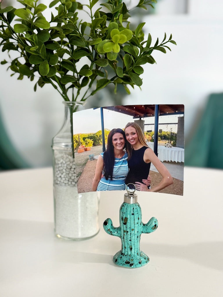 Cactus Photo Holder (Ornament)