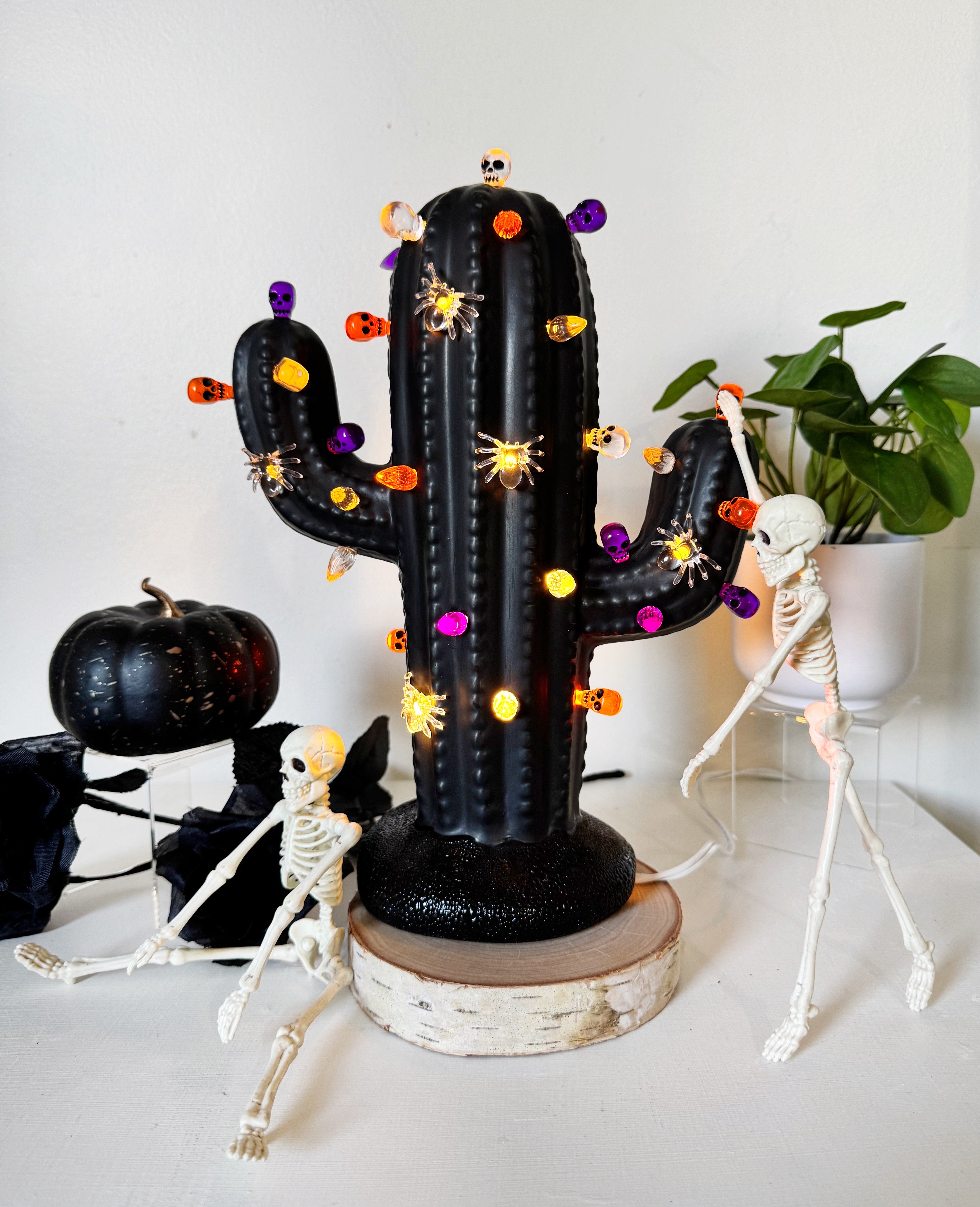 Spooky Lights for Ceramic Trees