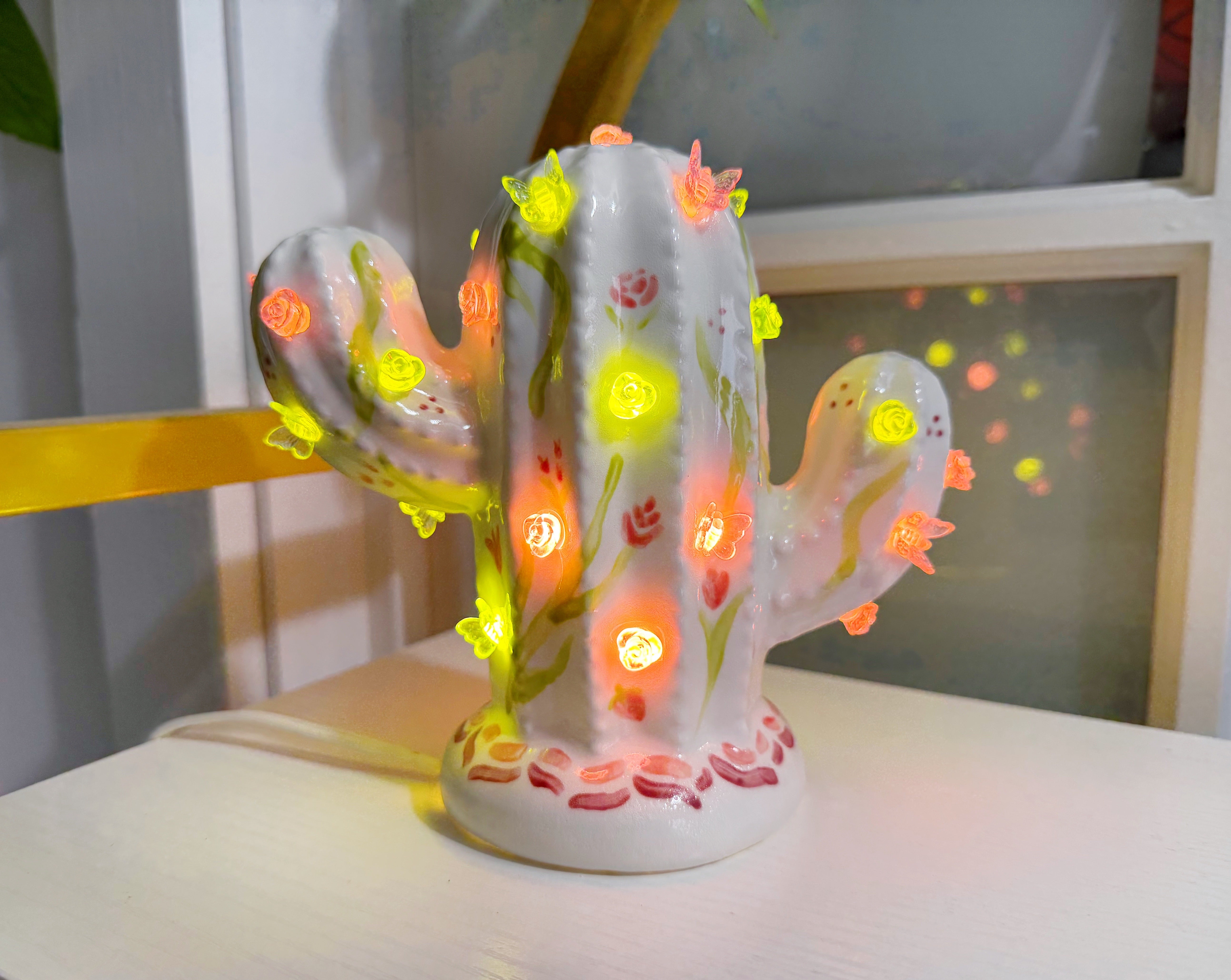 Berry Blush Cactus 🌸🍓