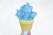 Blue Cactus Night Light