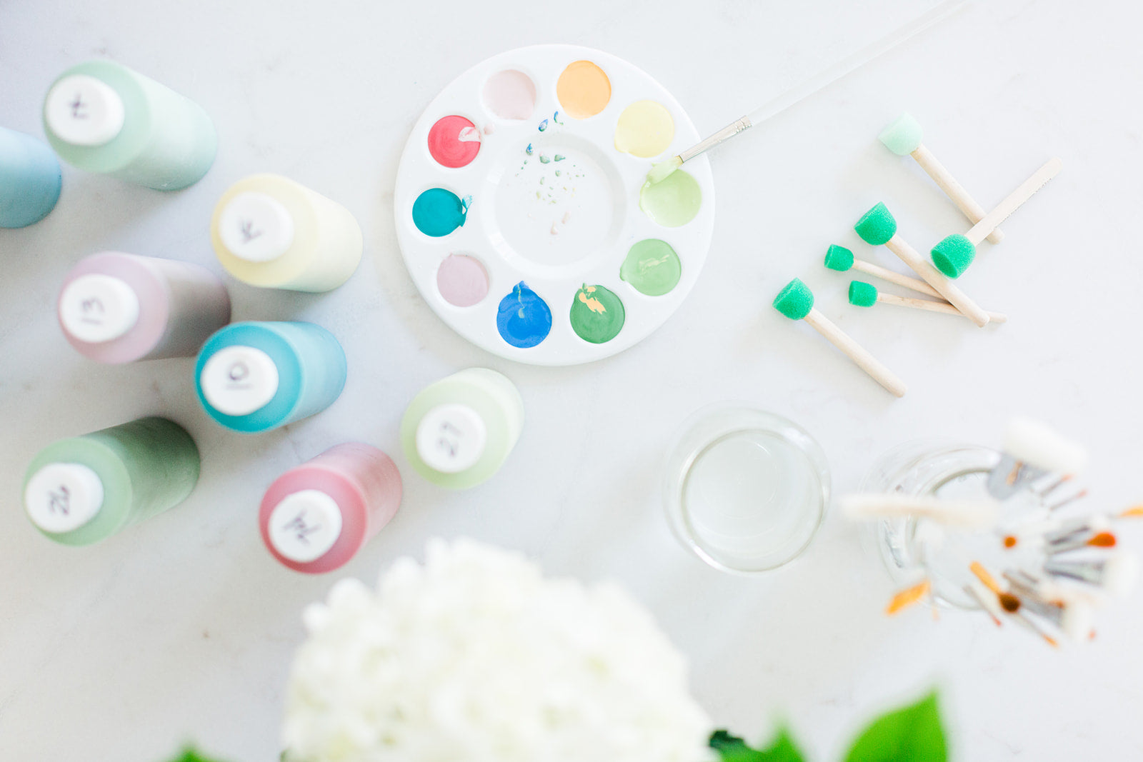 DIY Texas Ornament Coloring Kit – Brush Strokes Pottery