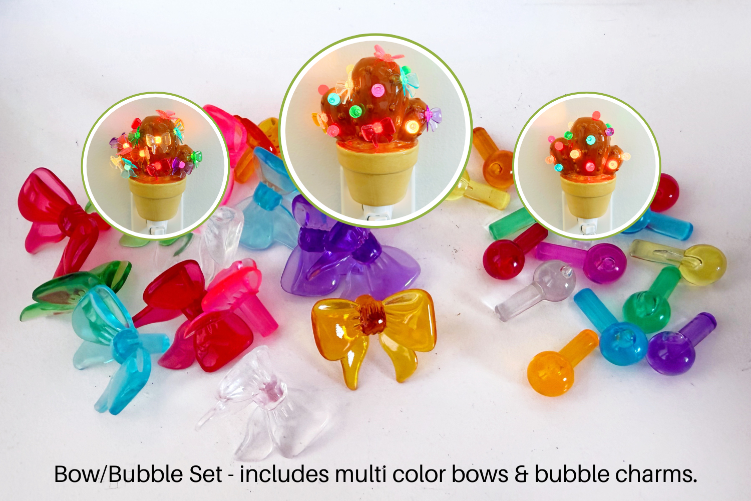 Burnt Orange Cactus Night Light