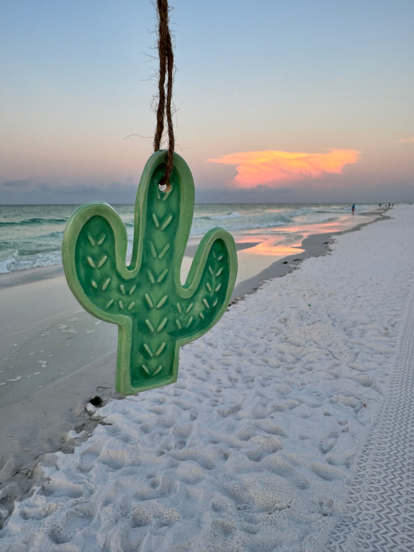 Ceramic Cactus Ornaments