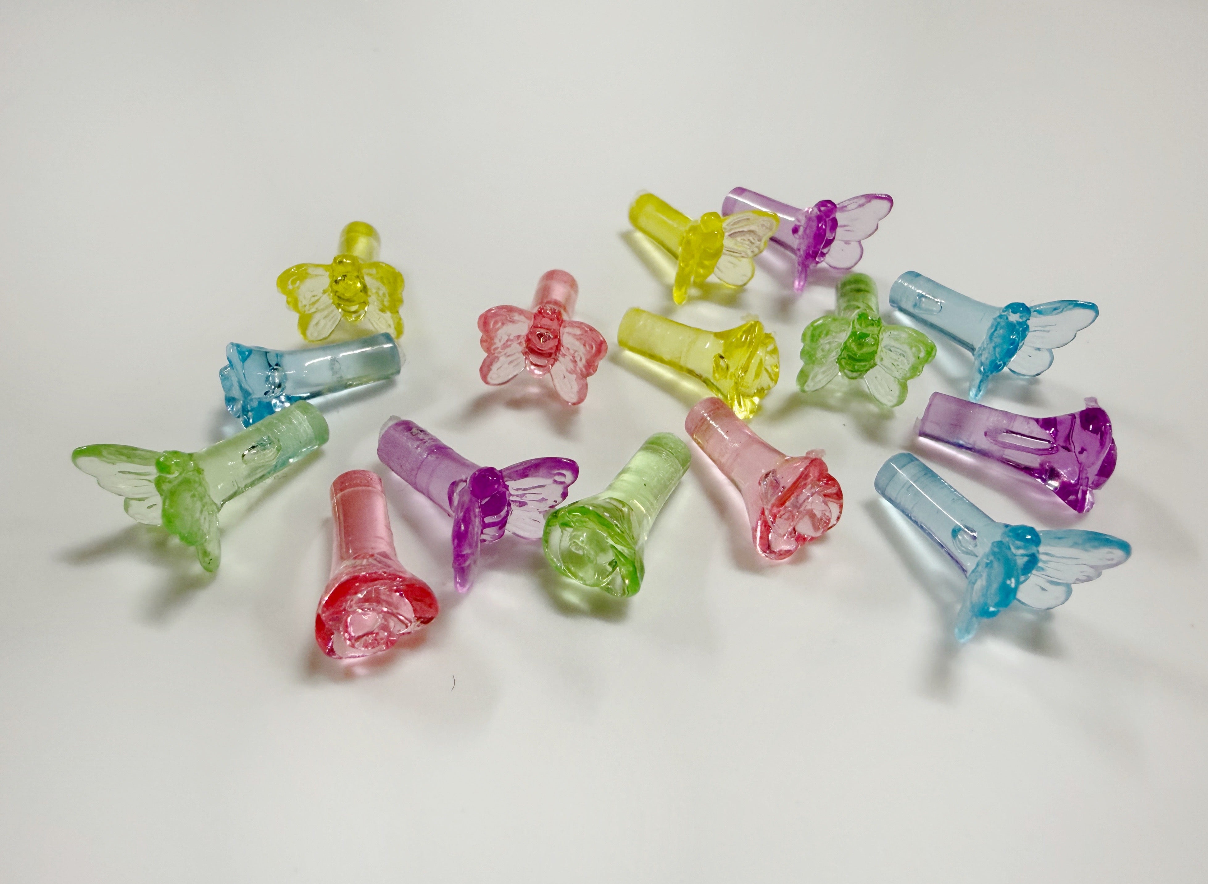 Butterfly & Rose Charms