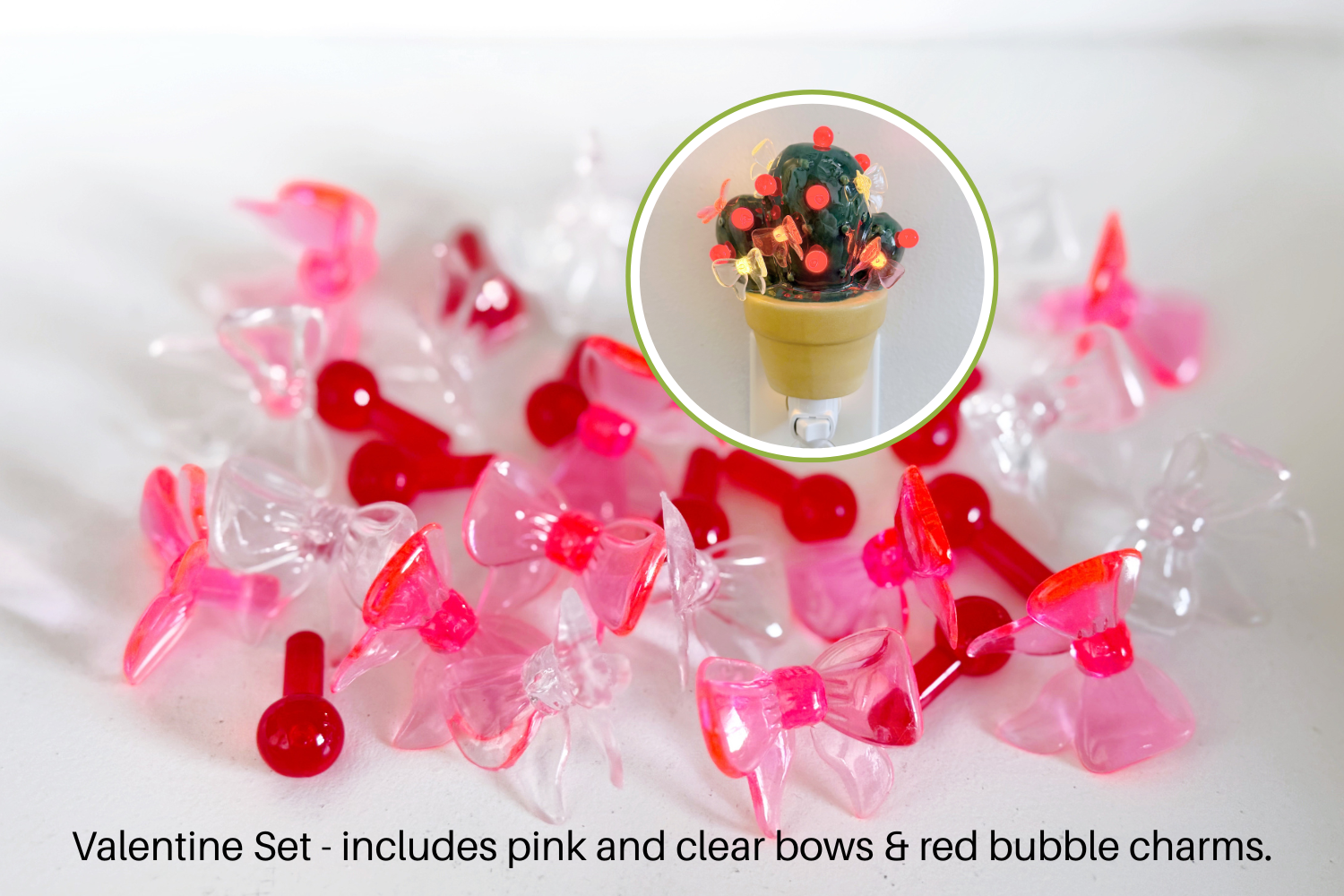 Dark Green Cactus Night Light