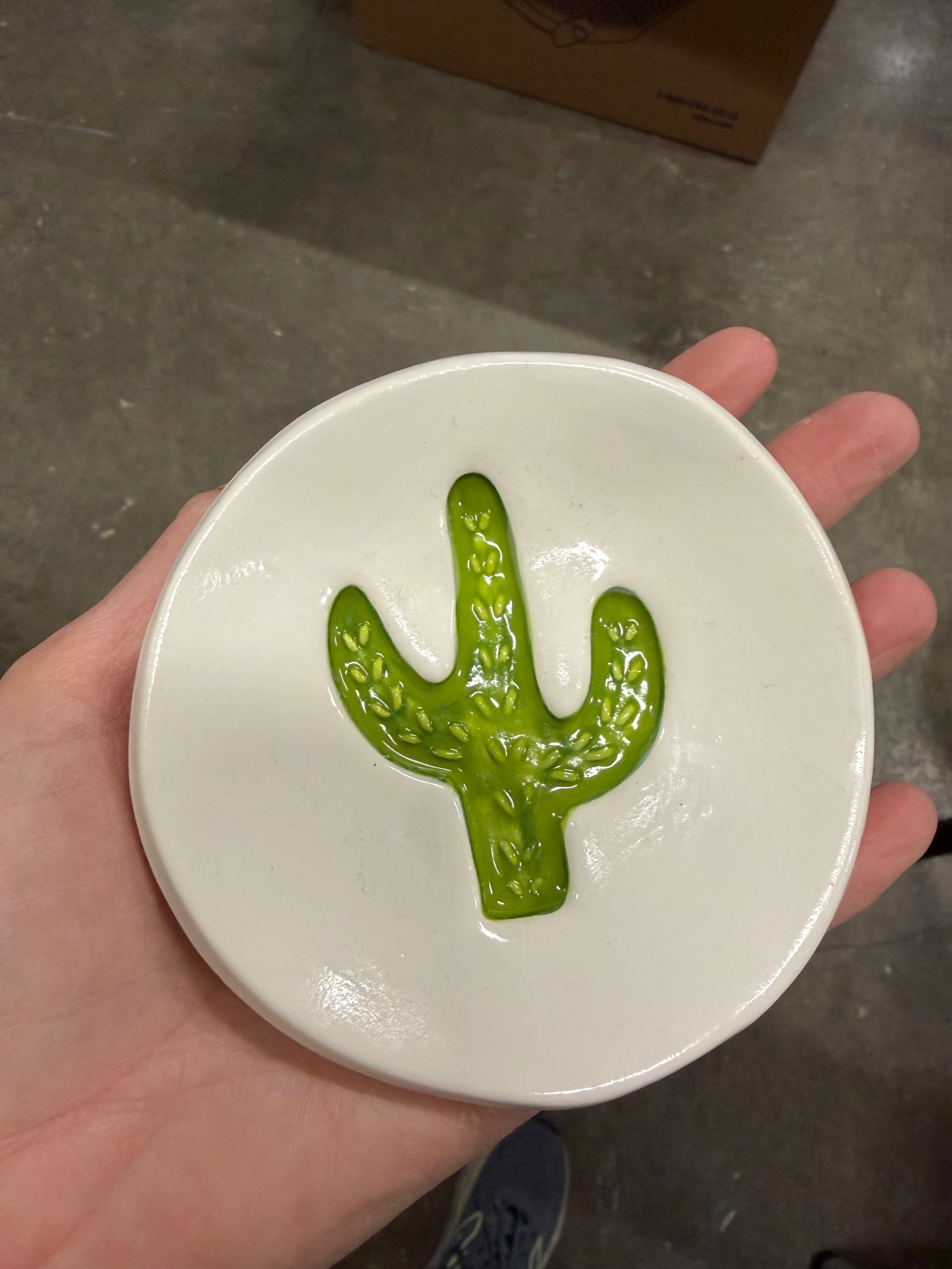 Saguaro Cactus Jewelry Dish
