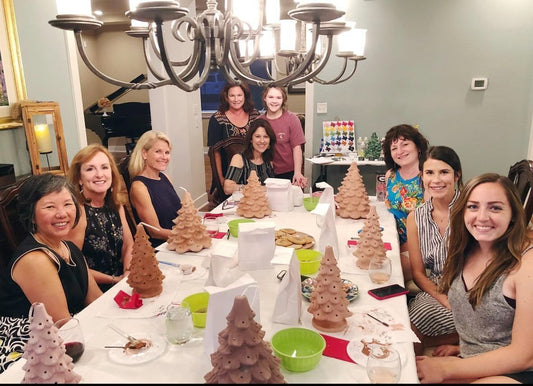 PRIVATE Vintage Christmas Tree Paint Party - Jana T