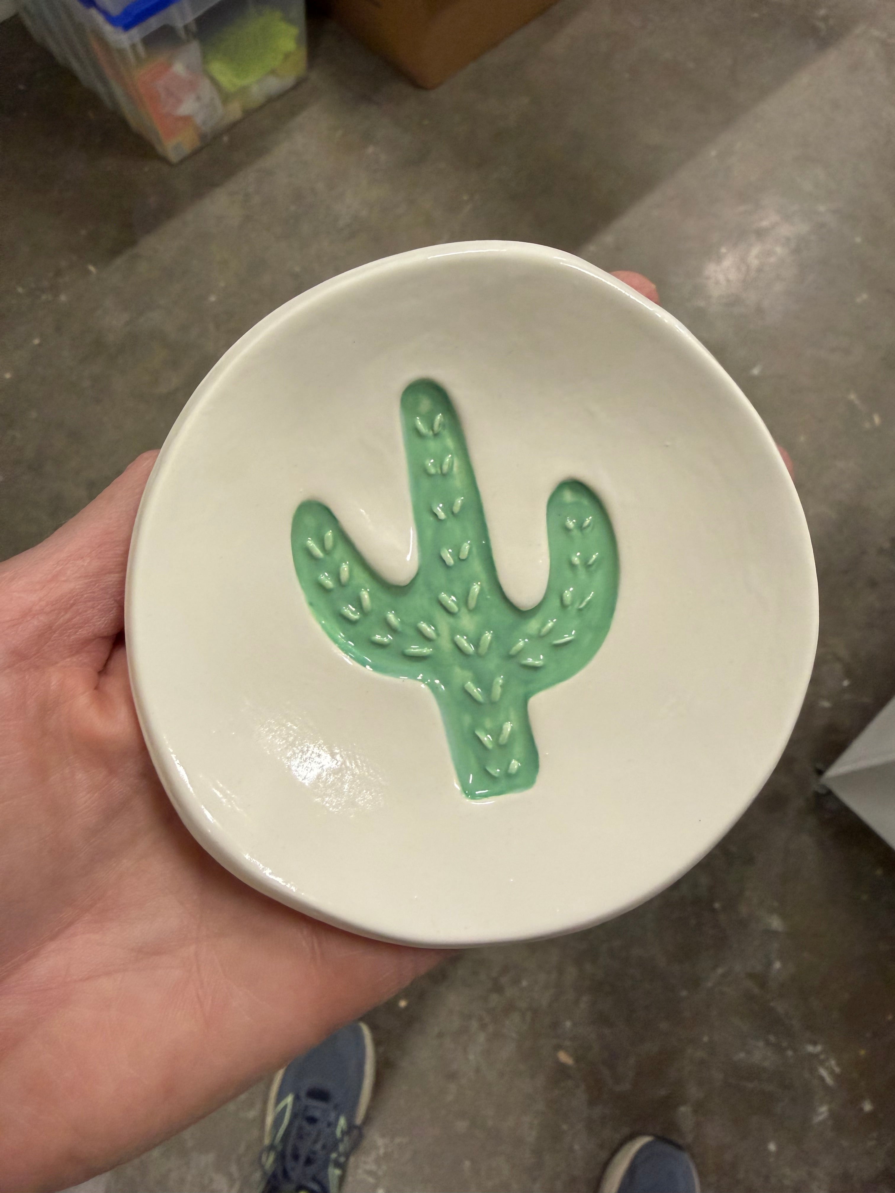 Saguaro Cactus Jewelry Dish