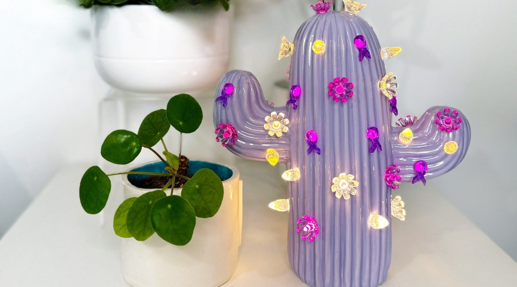 Home of the Original Ceramic Lighted Cactus Tree – Brush Strokes