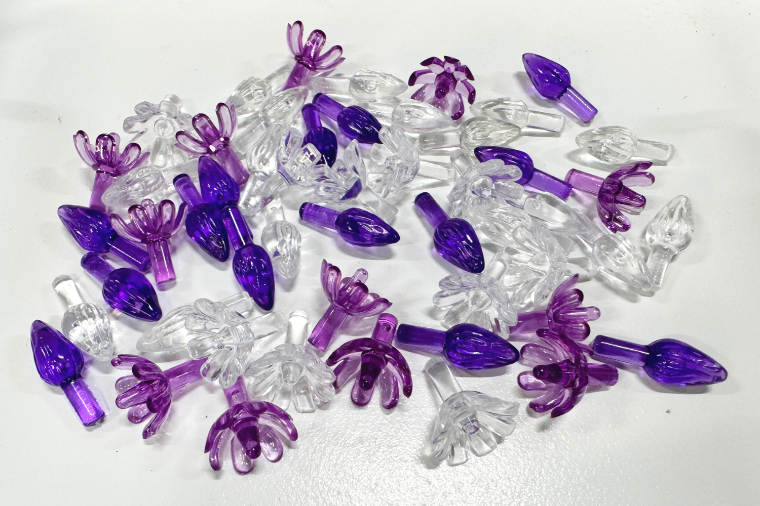 Purple Lights for Ceramic Trees