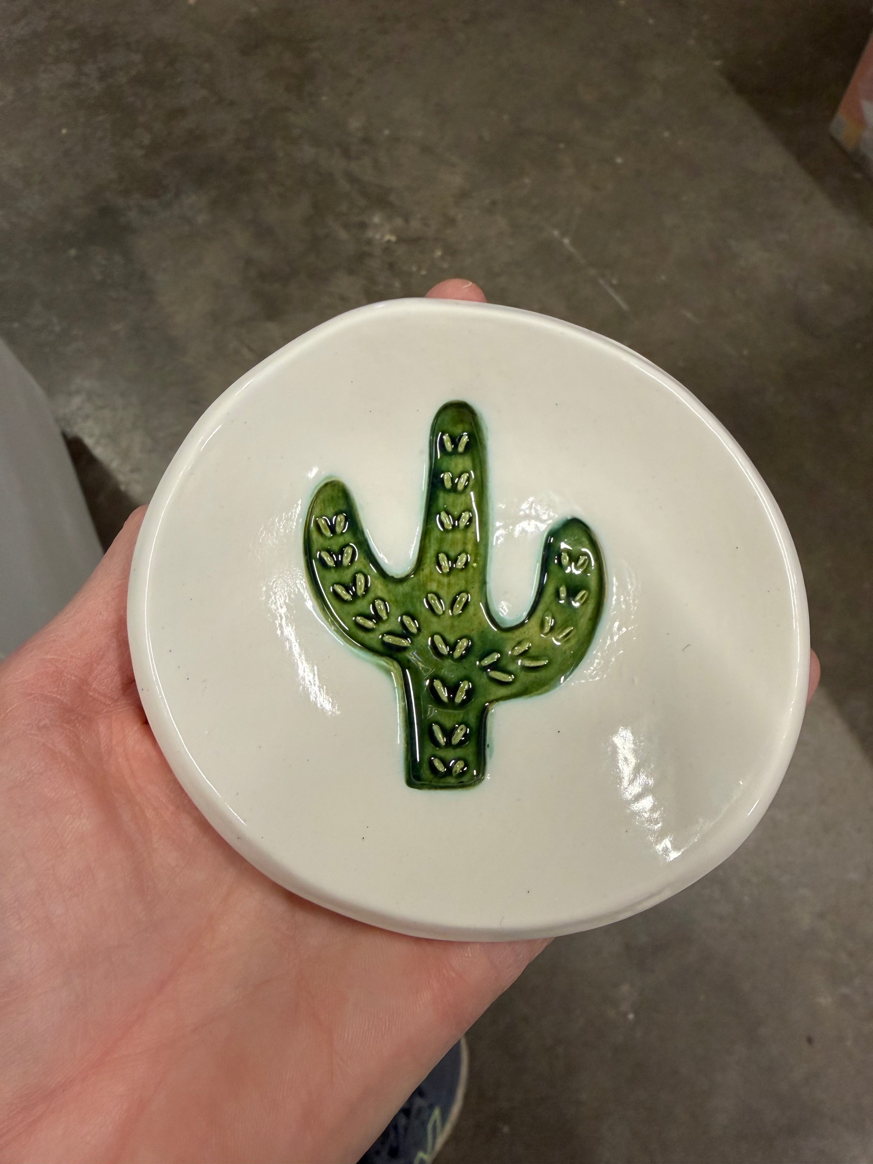 Saguaro Cactus Jewelry Dish