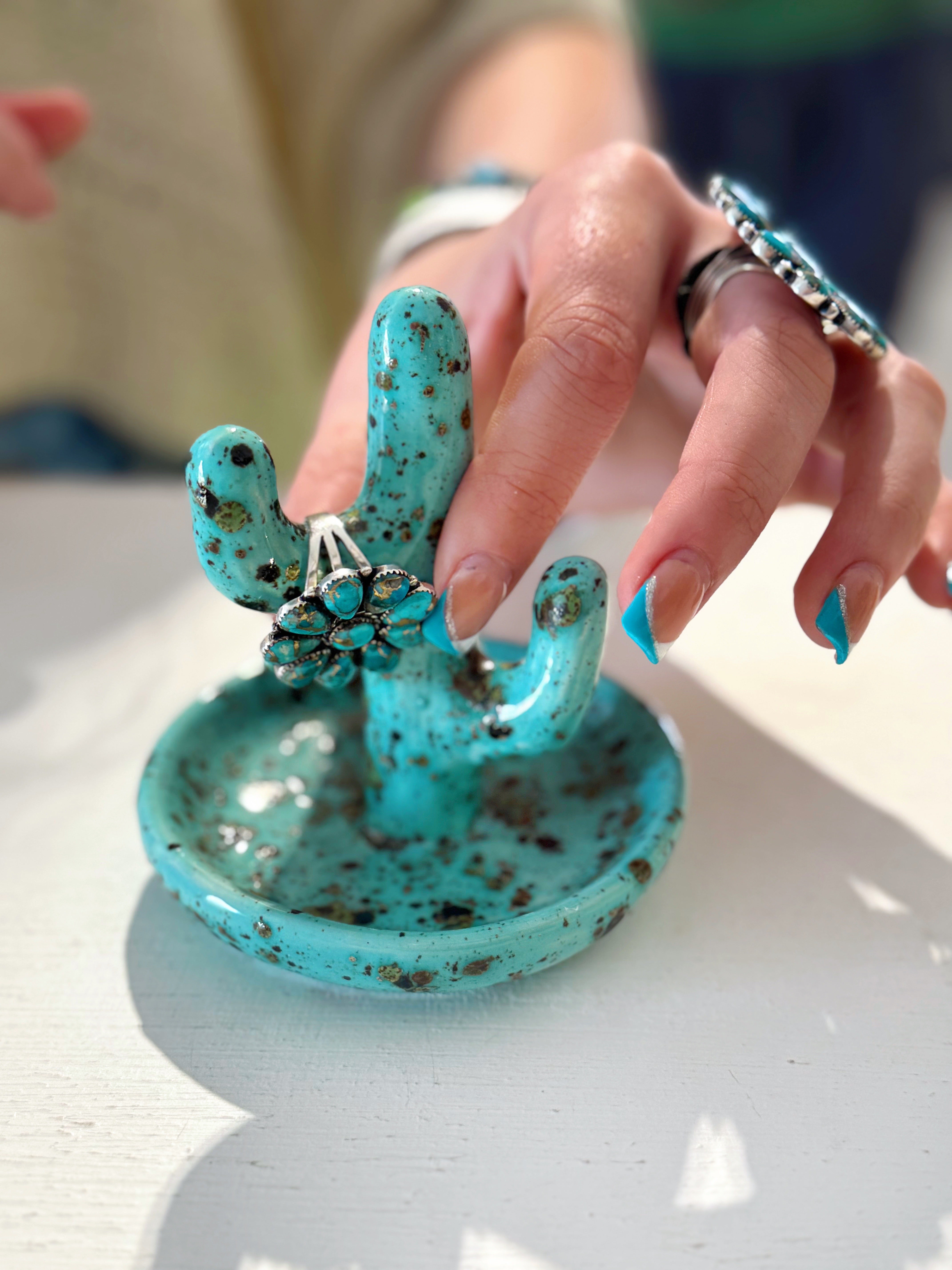 Cactus Jewelry/Ring Holder