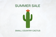 Cactus Statue/Jewelry Holder - SUMMER SALE!