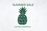 Lighted Pineapple - SUMMER SALE!