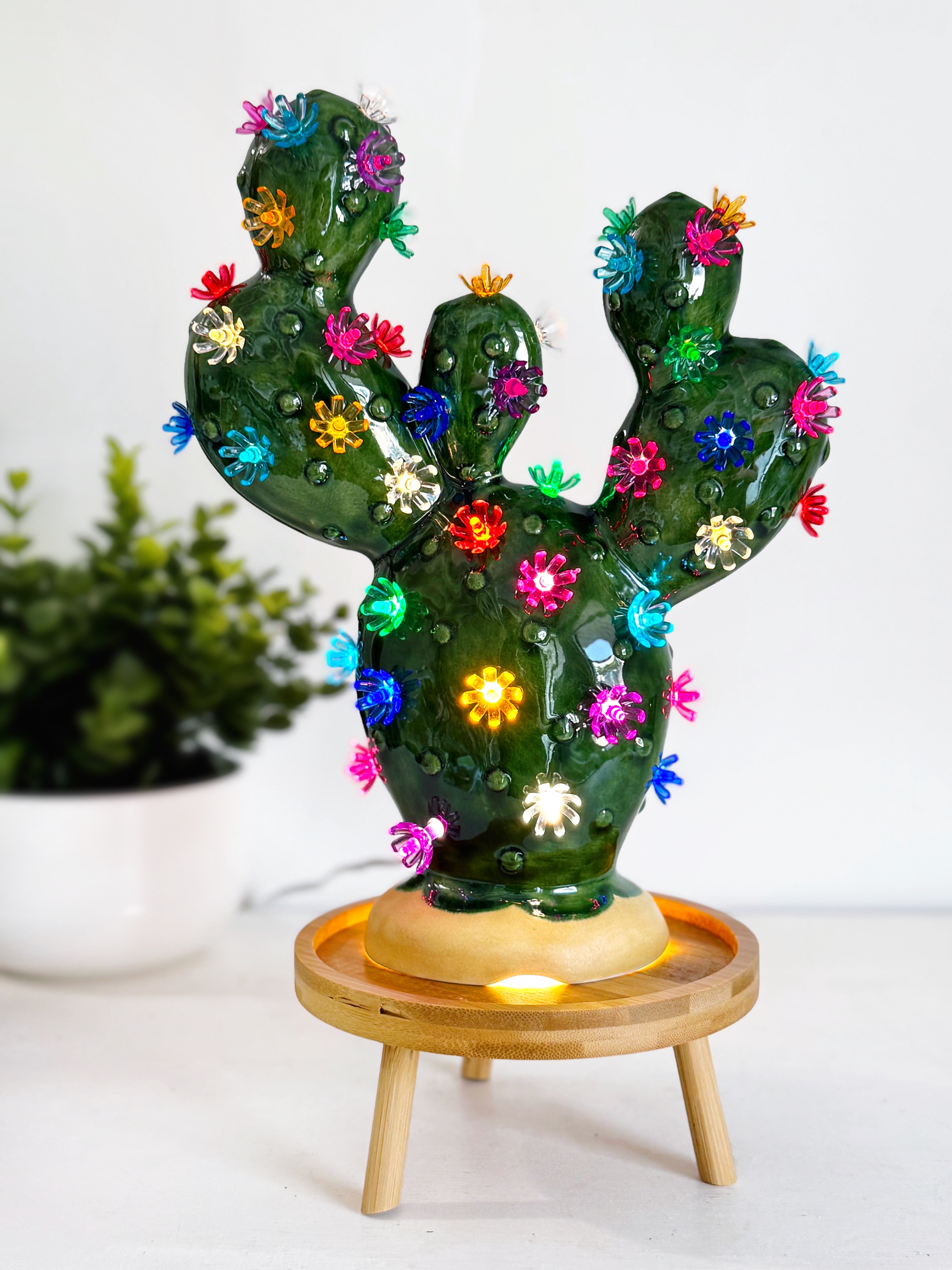 Home of the Original Ceramic Lighted Cactus Tree – Brush Strokes