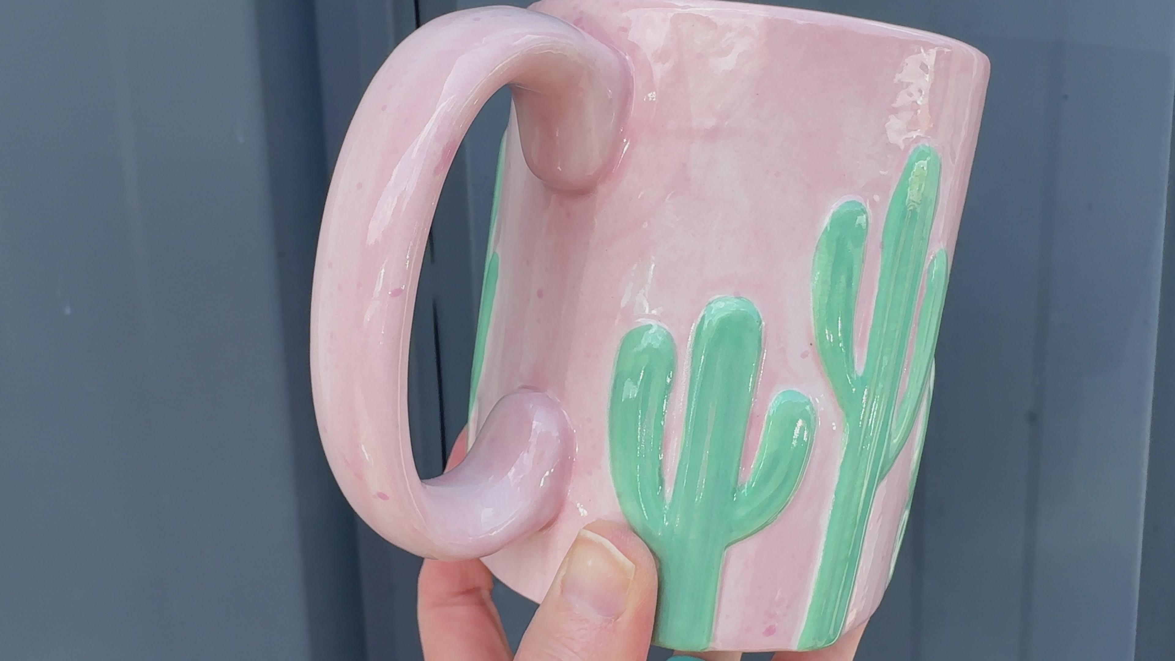 Load video: Saguaro Skyline Mug