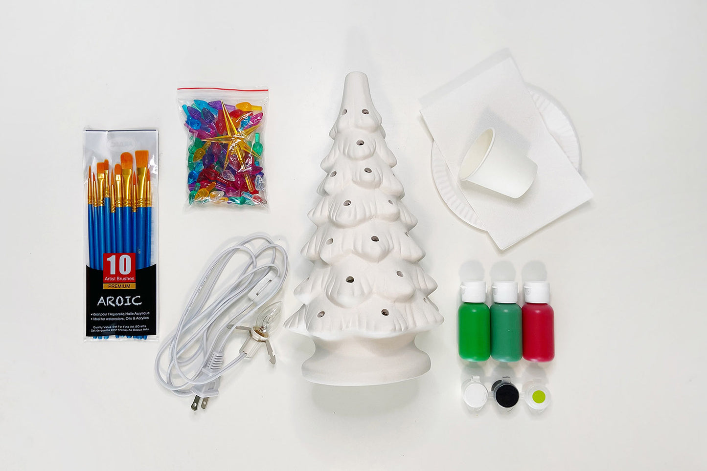 DIY Lighted Christmas Tree Kit