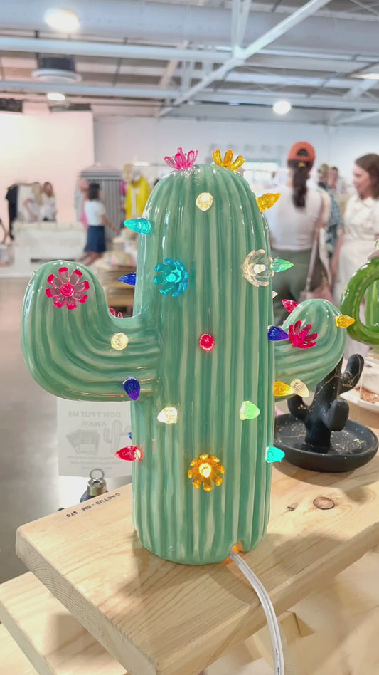 DIY Lighted Ceramic Cactus Tree Kit – Brush Strokes Pottery