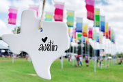 Austin Texas Christmas Ornament