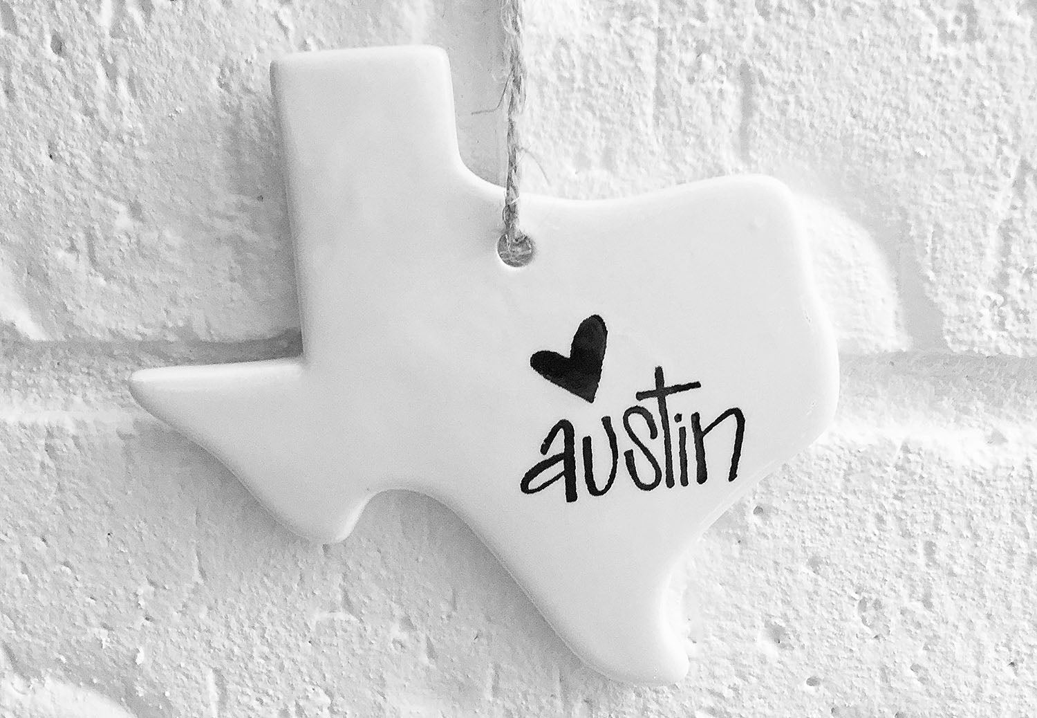 Austin Texas Christmas Ornament