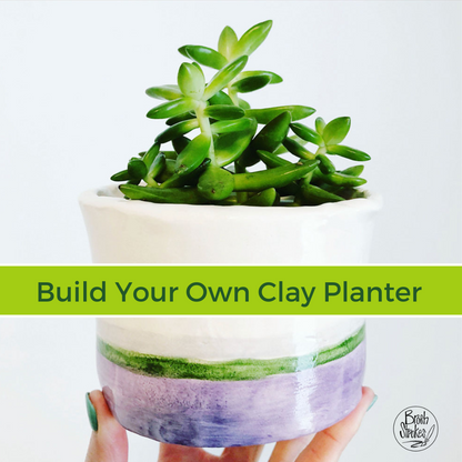 Intro to Ceramics - Clay Planter Pots