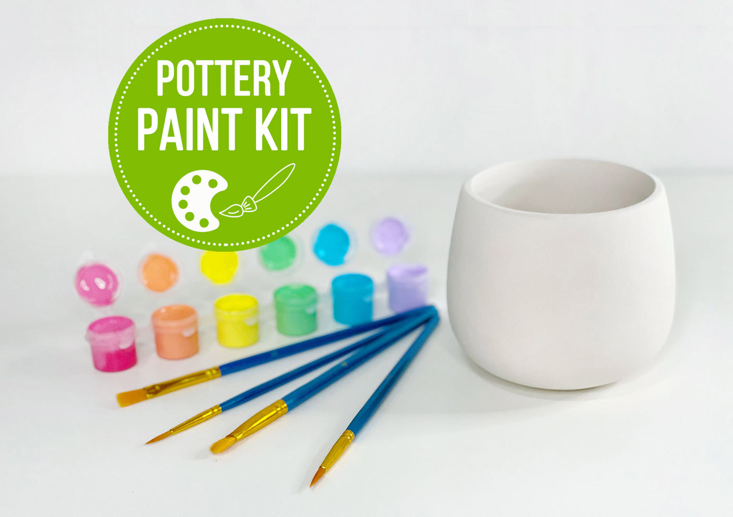 Paint Your Own Ceramic Planter Pot