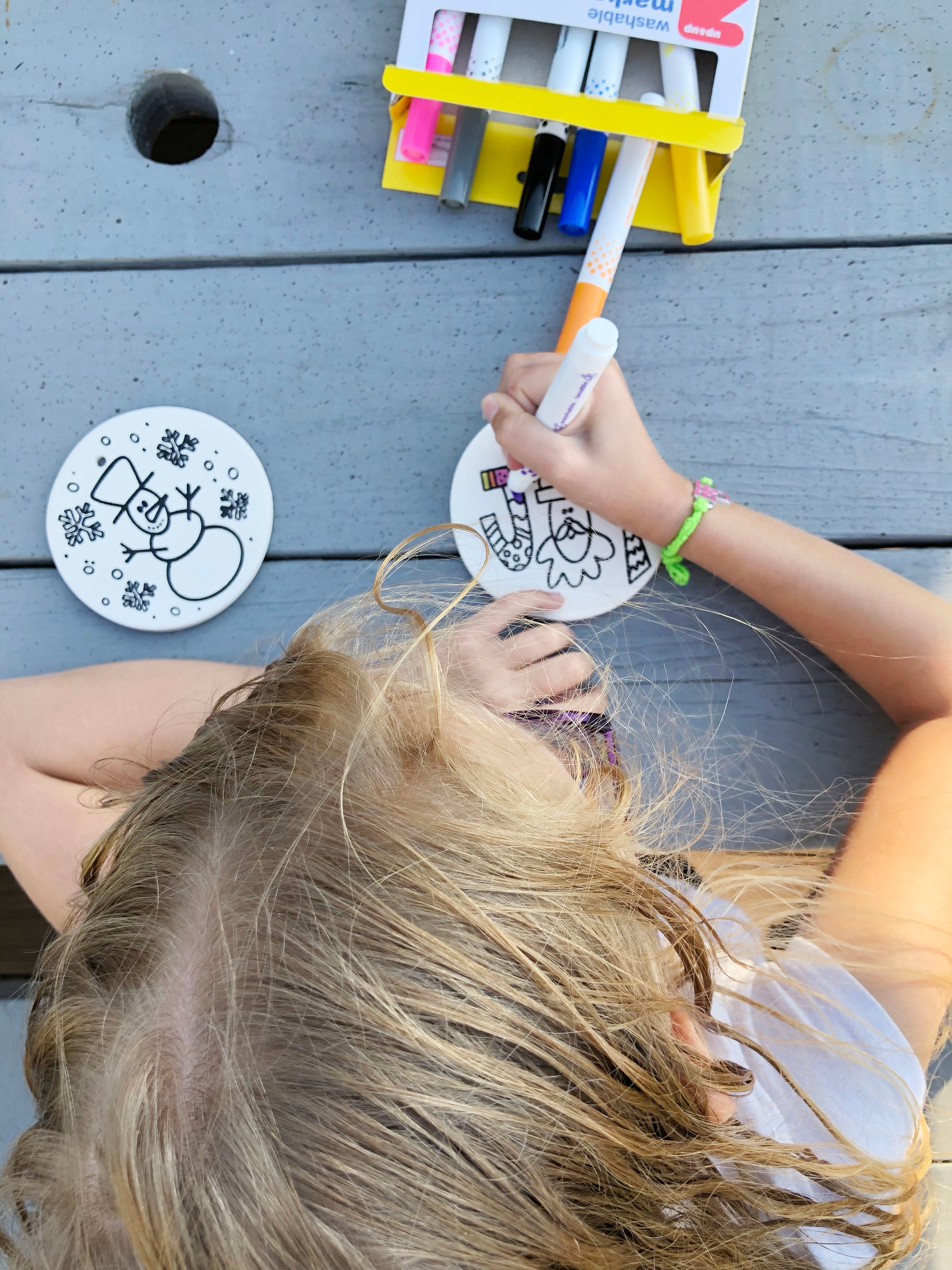 DIY Texas Ornament Coloring Kit