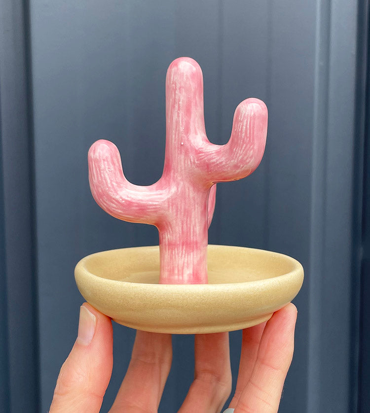 Ring sale holder cactus