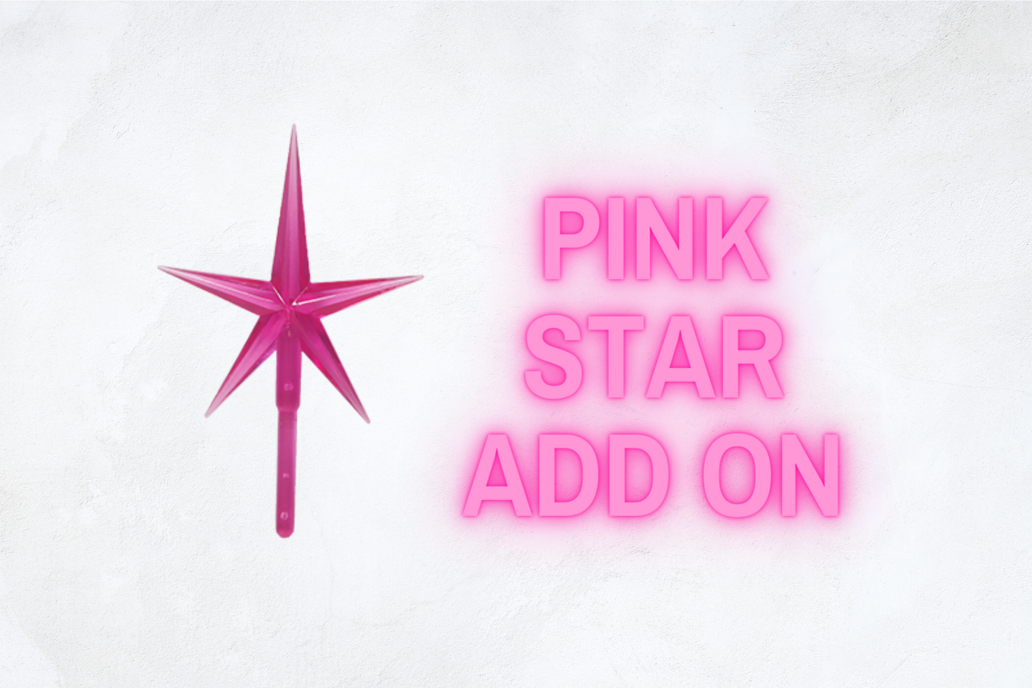 Pink Star + Valentine's Lights