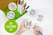 DIY Texas Ornament Coloring Kit