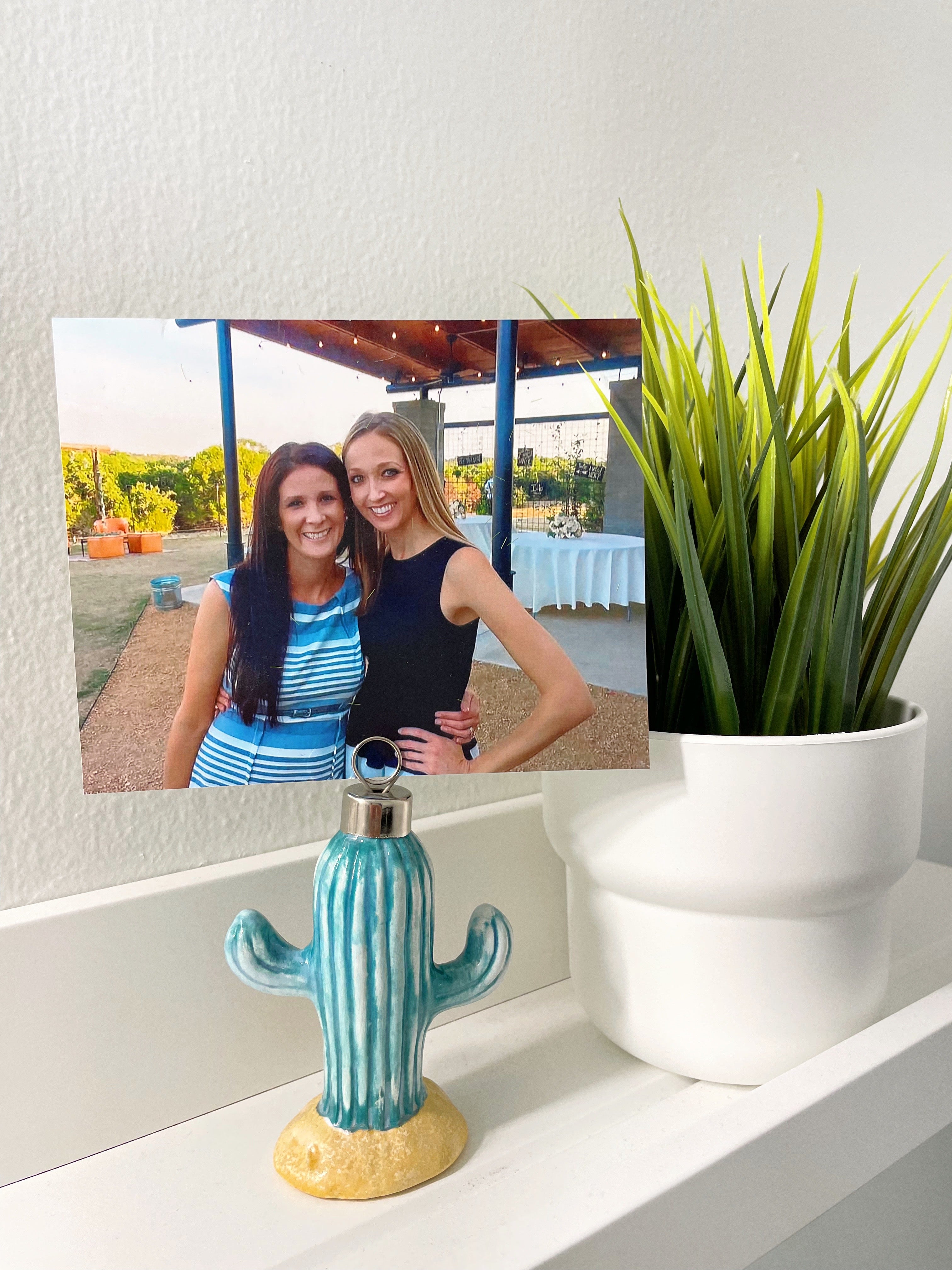 Cactus Photo Holder (Ornament)